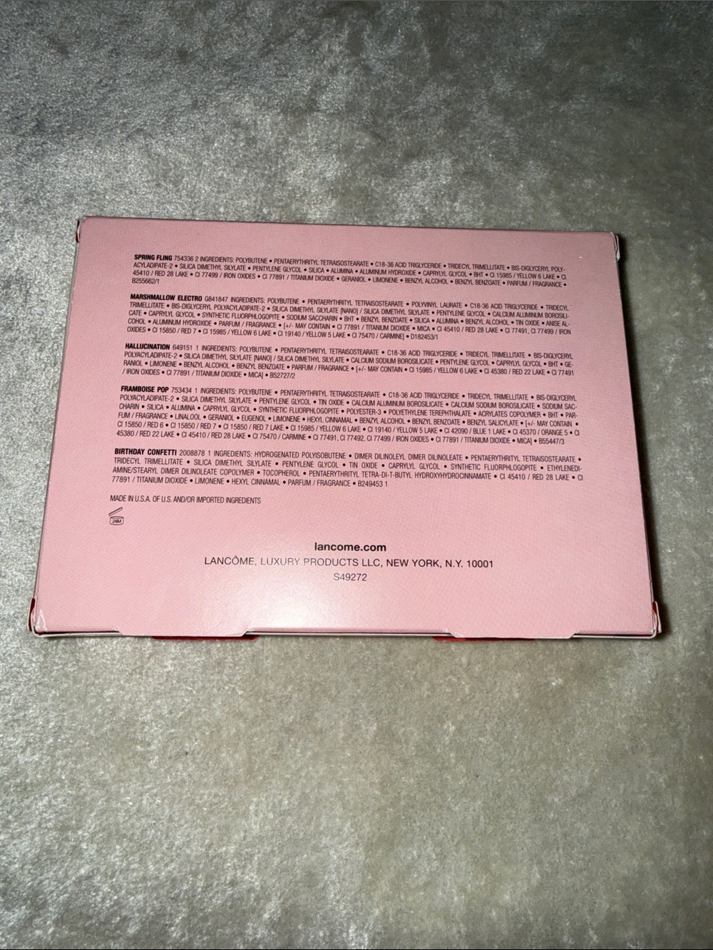 Lancôme Juicy Tubes Lip Gloss Set - Pink, Red, Clear, Peach, Shimmer - Picture 2 of 3